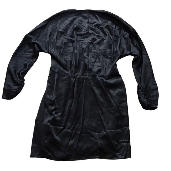 rag & bone Black Eloise Mini Dress Size 10 NWT - Picture 6 of 16